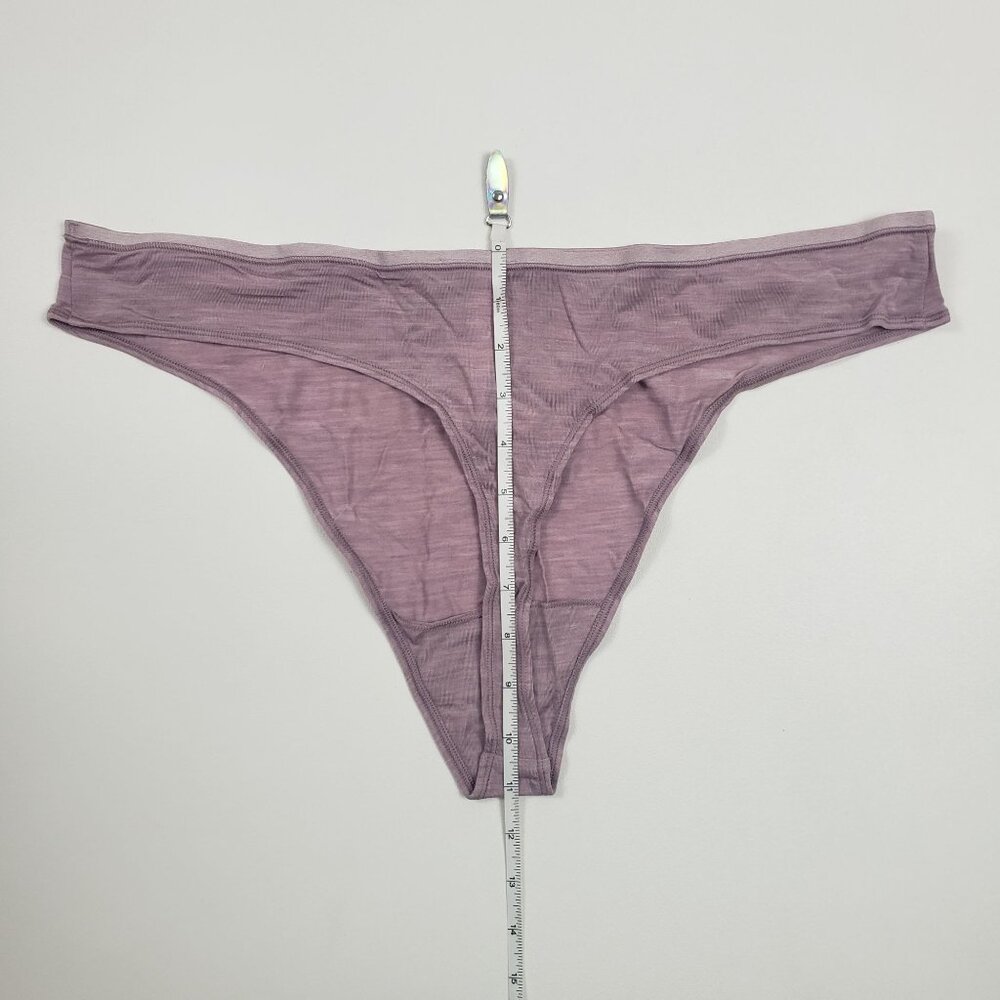 Allbirds Womens Thong Underwear 2-Pack Trino Blend 3X & XXXL Pitaya & Wheat NIB - Picture 6 of 16